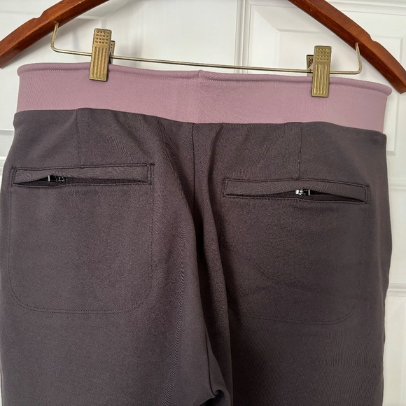 Athleta Hermosa Pant Ponte Athleisure Commuter - MPetite - Color Gray/Mauve - Picture 2 of 10